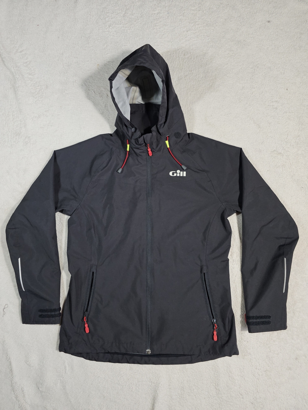 Gill Women's Pilot Jacket Size 4 Black waterproof. - Picture 3 of 12